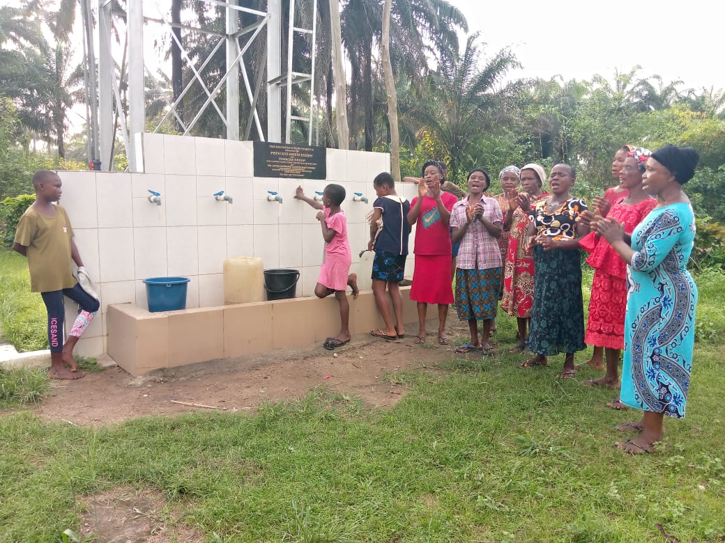 Commissioning of Borehole for the Community